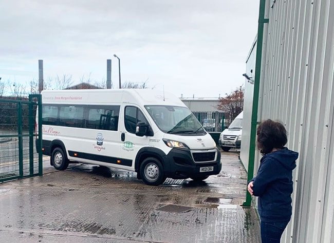 new van for CDFB