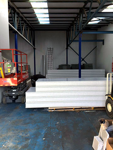 construction materials ready for use