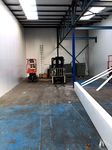 wall work completed centre taking shape