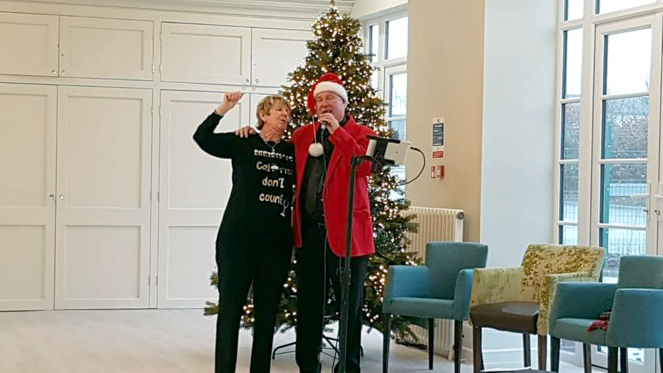 Christmas sing-along